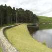 General view of the dam, from NW.