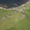 Oblique aerial view of Birsay village, taken from the SE.
