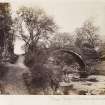 Page 32/2 General view of river Mouse, near Lanark.
Titled ' "Roman"bridge on the Mouse, near Lanark.'
PHOTOGRAPH ALBUM No 146: 'THE THOMAS ANNAN ALBUM: