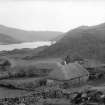 Lower Polnish: settlement viewed from above, photographed by A.E. Robinson, Scottish Mountaineering Club, late 19th - early 20th c
