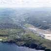 General oblique aerial view of Bettyhill and Torrisdale Bay, taken from the NNE.