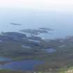 General oblique aerial view looking across Altan Dubh towards Isle Ristol, taken from the NW.