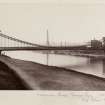 Page 33V/6 Glasgow, General view of St. Andrew's Suspension Bridge.
Titled: 'Suspension Bridge, Glasgow Green, 1855,  Niel Robson.
PHOTOGRAPH ALBUM NO.146: THE ANNAN ALBUM.