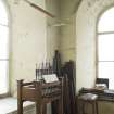 Interior. Belfry room (off gallery), view from N showing carillon