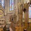 Interior. Chancel. Choir stalls. Detail