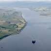 General oblique aerial view of the Cromarty Firth, looking SW.