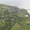 General oblique aerial view of Brora, looking E.