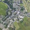 Oblique aerial view of Dornoch, looking NE.