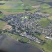 Oblique aerial view of Tain, looking SSW.