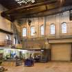Interior. West gable of Main Range (Building 2) facing onto Gartsherrie Road. The 40Ton overhead travelling crane is  visible.