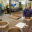 Interior. Final expection area. KRG makes valves and other engineering pieces for the oil and gas industry.