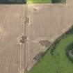 General oblique aerial view of the 2010 excavations at Forteviot, taken from the NNW.