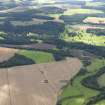 General oblique aerial view of the 2010 excavations at Forteviot, taken from the NNW.