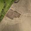 General oblique aerial view of the 2010 excavations at Forteviot, taken from the SSE.