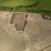General oblique aerial view of the 2010 excavations at Forteviot, taken from the E.