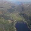 General oblique aerial view of the head of Loch Sunart, looking E.