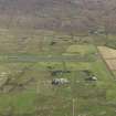 Oblique aerial view of Coll airfield, looking to the ESE.