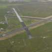 Oblique aerial view of Tiree airfield, looking N.