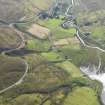 Oblique aerial view of Drynoch, Skye, looking S.