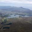 General oblique aerial view of Portree, Skye, looking N.