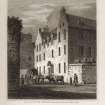 Edinburgh, engraving of Merchant Maiden Hospital.
Titled: 'Merchant's Maiden Hospital. Drawn, engrd. and pubd. by J. and H.S. Storer, Chapel Street, Pentonville, March 1, 1820.'