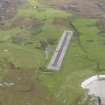 Oblique aerial view of Colonsay Airfield, taken from the W.