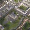 Oblique aerial view of the school, taken from the SW.