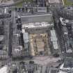General oblique aerial view of the City Square area, centred on the Caird Hall taken from the NW.
