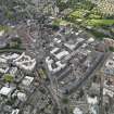 General oblique aerial view of the city, centred on the Marketgait area taken from the SE.