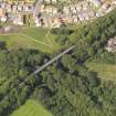 Oblique aerial view of the viaduct taken from the S.