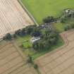 General oblique aerial view of South Balluderon Farm centred on the house, taken from the E.