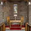 Interior. Ground floor. Chapel. Apse. Detail