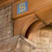 Interior. Ground floor. Chapel. Corbel. Detail