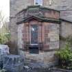 N Front. Chapel. Bay window at NE corner. Detail