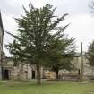 General view towards the rear of the Pavilions at Cumbernauld House, taken from North-West.