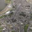 General oblique aerial view of  Montrose centred on the High Street, taken from the NE.