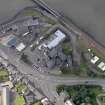 Oblique aerial view of Montrose Royal Infirmary, taken from the ENE.