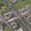 Oblique aerial view of Montrose Academy, taken from the SW.