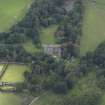 Oblique aerial view of Langley Park House, taken from the NE.