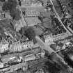 High Street and St Mary Street, Kirkcudbright.  Oblique aerial photograph taken facing north-east.
