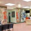 Interior. Main block. Ground floor. Reception area.