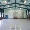 Interior. Main block. Gymnasium