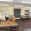 Interior. Upper school. 2nd floor. Typical classroom