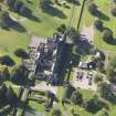 Oblique aerial view of Glamis Castle, taken from the NE.