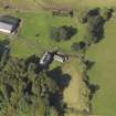 General oblique aerial view of Baldovie Farm, centred on Baldovie farmhouse taken from the SE.