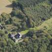 General oblique aerial view of Kintrockat House estate, centred on Kintrockat House, taken from the WNW.
