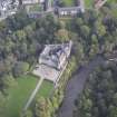 General oblique aerial view of Brechin Castle estate, centred on Brechin Castle, taken from the W.