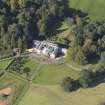 General oblique aerial view of Strathcathro House estate, centred on  Strathcathro House, taken from the SE.