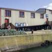 Lifeboat station. View from W