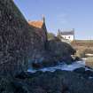 Working building and Fisherman's sheds to S of Old Harbour. View from ESE